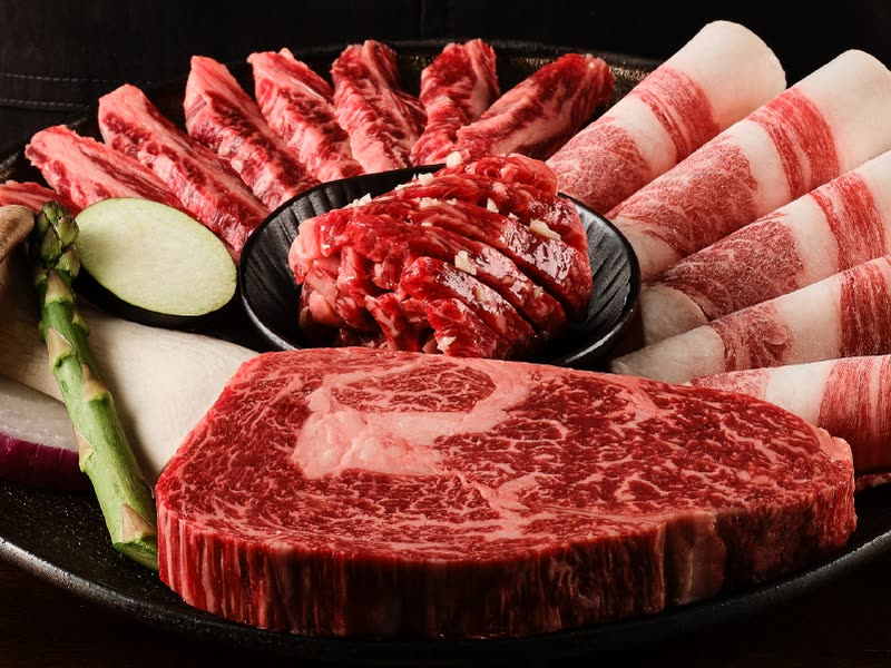 한우 바른 모듬 — 300g 대표 메뉴