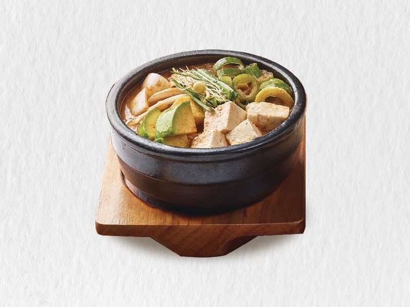 바른고기 정육점 강남점 — 후식 된장찌개