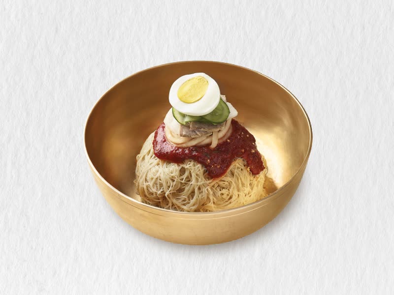 바른고기 정육점 강남점 — 평양비빔냉면