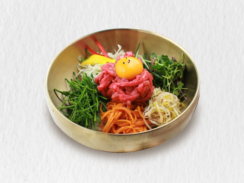 바른고기 정육점 강남점 — 한우 육회 비빔밥